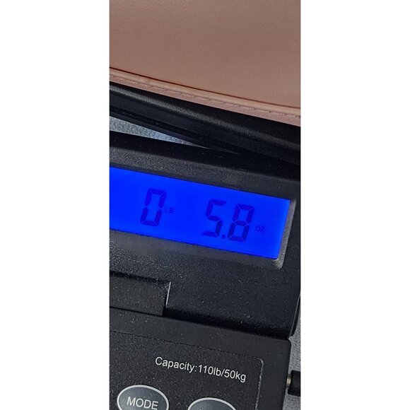 Samara Pink Vegan Leather Crossbody Bag With Adjustable Strap - Picture 6 of 6